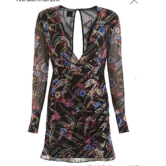 NWT Pinko Fil Coupe Dress - Picture 2 of 15